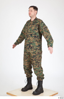  Photos Army Man in Camouflage uniform 8 Camouflage a poses whole body 0002.jpg